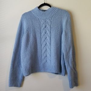 NWT Madewell Bayfront turtleneck cableknit sweater